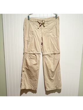 Eddie Bauer Tan Convertible Hiking Pants Size 12